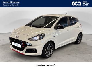 69340 : Hyundai Lyon Ouest - Groupe Central Autos - HYUNDAI i10 N Line -  - Blanc - Boîte manuelle - Essence sans plomb