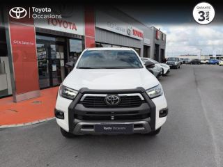 50000 : Hyundai Saint-Lô - GCA - TOYOTA Hilux - Hilux - Blanc Pur - Transmission intégrale enclenc - Diesel