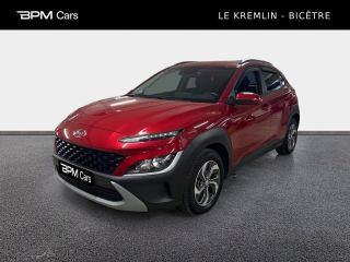 94270 : Hyundai Kremlin-Bicêtre - BPM Cars - HYUNDAI Kona - Kona - Pulse Red Métal - Traction - Hybride : Essence/Electrique