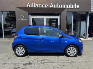 28600 : Hyundai Chartres - Alliance Automobile - PEUGEOT 108 - 108 - Bleu Calvi (M) - Traction - Essence