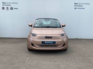33260 : Hyundai Arcachon - Sipa Automobiles - FIAT 500e 3+1 MY22 SERIE 1 STEP 1 Icône Plus &#039;2021&#039; - 500 III - Noir - Automate à fonct. Continu - Courant électrique