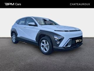 36000 : Hyundai Châteauroux - BPM Cars - HYUNDAI Kona - Kona - Atlas White - Traction - Hybride : Essence/Electrique