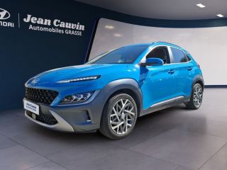 06130 : Hyundai Grasse - Garage Jean Cauvin - HYUNDAI KONA HYBRID EXECUTIVE - KONA - Bleu - Automate sequentiel - Essence / Courant électrique