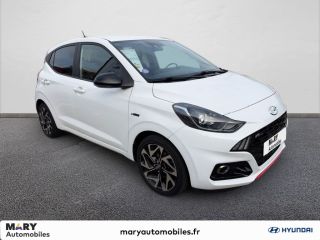 76000 : Hyundai Rouen - JFC by Mary Automobiles - HYUNDAI i10 N Line - i10 III - ATLAS WHITE - Boîte manuelle - Essence sans plomb