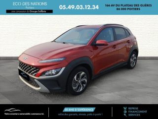 86000 : Hyundai Poitiers - Eco des Nations - HYUNDAI Kona - Kona - Ultimate Red Métal - Traction - Hybride : Essence/Electrique