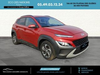 86000 : Hyundai Poitiers - Eco des Nations - HYUNDAI Kona - Kona - Ultimate Red Métal - Traction - Hybride : Essence/Electrique