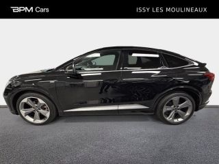 92130 : Hyundai ISSY-LES-MOULINEAUX - BPM Cars - AUDI Q4 Sportback e-tron - Q4 Sportback e-tron - Noir Mythic métallisé - Propulsion - Electrique