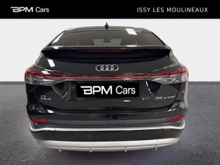 92130 : Hyundai ISSY-LES-MOULINEAUX - BPM Cars - AUDI Q4 Sportback e-tron - Q4 Sportback e-tron - Noir Mythic métallisé - Propulsion - Electrique