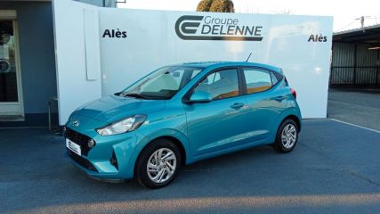 30100 : Hyundai Alès - Auto Hall - HYUNDAI i10 Intuitive - i10 III - Bleu - Boîte manuelle - Essence sans plomb