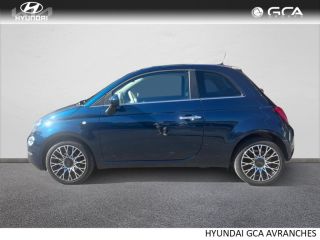 50300 : Hyundai Avranches - GCA - FIAT 500 - 500 - Epic Blue Métal - Traction - Essence/Micro-Hybride