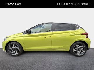 92250 : Hyundai La Garenne-Colombes - BPM Cars - HYUNDAI i20 - i20 - Lucid Lime Metallic/Toit+rétros Black - Traction - Essence