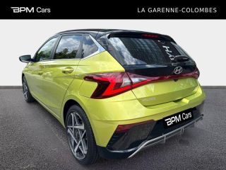 92250 : Hyundai La Garenne-Colombes - BPM Cars - HYUNDAI i20 - i20 - Lucid Lime Metallic/Toit+rétros Black - Traction - Essence