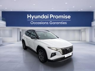 56000 : Hyundai Vannes - Park Lann Automobiles - HYUNDAI Tucson - Tucson - Serenity White Métal/Toit/rétros Black - Traction - Hybride : Essence/Electrique