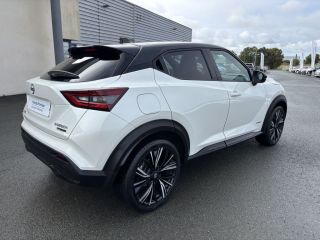 49300 : Hyundai Cholet - Océane Auto - NISSAN JUKE 2022.5 N-Design - JUKE II - Blanc - Boîte automatique - Essence / Courant électrique