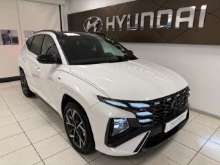 08000 : Hyundai Charleville-Mézières - SVTA - HYUNDAI TUCSON N Line Executive - TUCSON IV - Blanc - Boîte automatique - Essence / Courant électrique