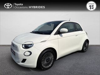 50000 : Hyundai Saint-Lô - GCA - FIAT 500 - 500 - Blanc - Traction - Electrique