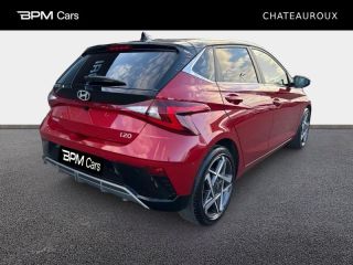 36000 : Hyundai Châteauroux - BPM Cars - HYUNDAI i20 - i20 - Dragon Red Métal/Toit+rétros Black - Traction - Essence