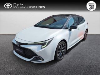 50000 : Hyundai Saint-Lô - GCA - TOYOTA Corolla Touring Spt - Corolla Touring Spt - Bi ton blanc lunaire   noir - Traction - Hybride : Essence/Electrique
