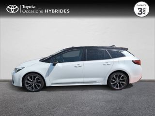 50000 : Hyundai Saint-Lô - GCA - TOYOTA Corolla Touring Spt - Corolla Touring Spt - Bi ton blanc lunaire   noir - Traction - Hybride : Essence/Electrique
