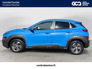 38300 : Hyundai Bourgoin-Jallieu - Groupe Central Autos - HYUNDAI KONA HYBRID Intuitive - KONA - Bleu - Automate sequentiel - Essence / Courant électrique