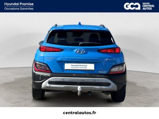 38300 : Hyundai Bourgoin-Jallieu - Groupe Central Autos - HYUNDAI KONA HYBRID Intuitive - KONA - Bleu - Automate sequentiel - Essence / Courant électrique