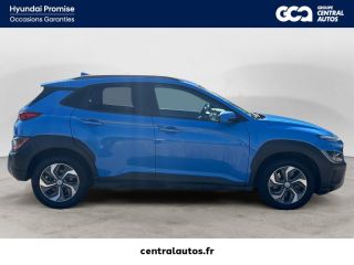 38300 : Hyundai Bourgoin-Jallieu - Groupe Central Autos - HYUNDAI KONA HYBRID Intuitive - KONA - Bleu - Automate sequentiel - Essence / Courant électrique