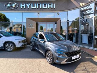 19100 : Hyundai Brive-la-Gaillarde - Garage Pouget - HYUNDAI Kona - Kona - Gris Foncé Métal - Traction - Hybride : Essence/Electrique