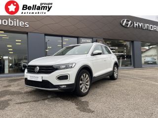 01960 : Hyundai Bourg-en-Bresse - L&#039;EXPO BELLAMY - VOLKSWAGEN T-Roc - T-Roc - Blanc Pur - Traction - Essence
