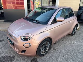 04100 : Hyundai Manosque - Pedinielli - FIAT 500e BERLINE MY22 SERIE 1 STEP 2 Icône - 500 III - Rose - Automate à fonct. Continu - Courant électrique