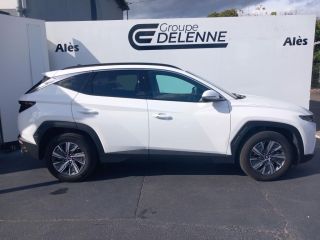 30100 : Hyundai Alès - Auto Hall - HYUNDAI TUCSON Creative - TUCSON IV - Blanc - Boîte automatique - Essence / Courant électrique