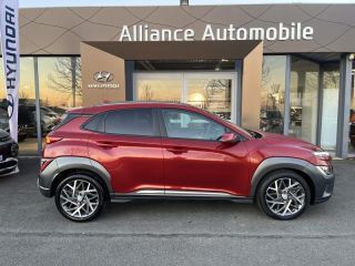 28600 : Hyundai Chartres - Alliance Automobile - HYUNDAI Kona - Kona - Pulse Red Métal - Traction - Hybride : Essence/Electrique