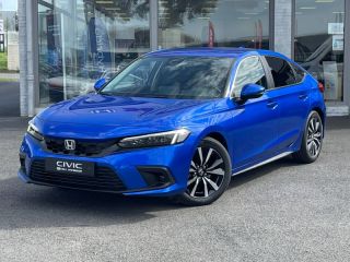 57200 : Hyundai Sarreguemines - Theobald Automobiles - HONDA Civic - Civic - Bleu Cristallin Premium Métallisé - Traction - Hybride : Essence/Electrique