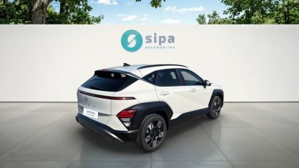 33140 : Hyundai Bordeaux Sud Villenave d'Ornon - Sipa Automobiles - HYUNDAI KONA Executive - KONA II - Blanc - Automate sequentiel - Essence / Courant électrique