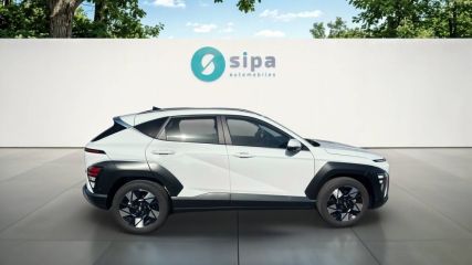 33140 : Hyundai Bordeaux Sud Villenave d'Ornon - Sipa Automobiles - HYUNDAI KONA Executive - KONA II - Blanc - Automate sequentiel - Essence / Courant électrique