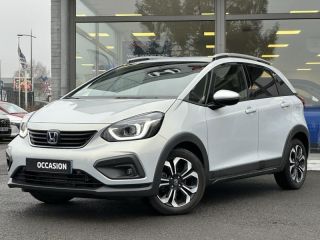 57200 : Hyundai Sarreguemines - Theobald Automobiles - HONDA Jazz Crosstar - Jazz Crosstar - Blanc Perle Premium métallisé -  - Hybride : Essence/Electrique
