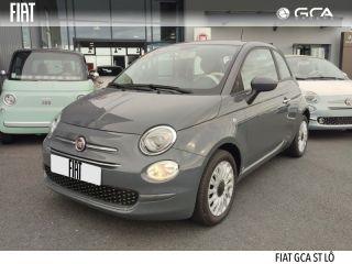 50000 : Hyundai Saint-Lô - GCA - FIAT 500 - 500 - Coloris Métal Groove Metal Grey - Traction - Essence/Micro-Hybride