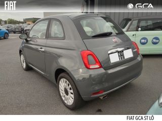 50000 : Hyundai Saint-Lô - GCA - FIAT 500 - 500 - Coloris Métal Groove Metal Grey - Traction - Essence/Micro-Hybride