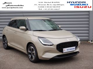 52000 : Hyundai Chaumont - Garage Michel Bazin - SUZUKI Swift - Swift - Caravan Ivory Pearl Metal - Traction - Essence/Micro-Hybride