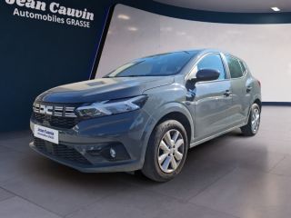06130 : Hyundai Grasse - Garage Jean Cauvin - DACIA SANDERO Expression - SANDERO III - Gris - Boîte manuelle - Essence sans plomb