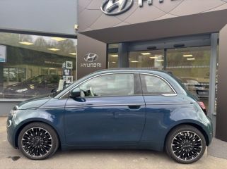 50300 : Hyundai Avranches - GCA - FIAT 500 - 500 - Ocean Green métal - Traction - Electrique