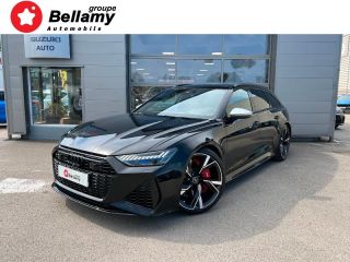 01960 : Hyundai Bourg-en-Bresse - L&#039;EXPO BELLAMY - AUDI RS6 Avant - RS6 Avant - Noir Sebring - Transmission intégrale - Essence/Micro-Hybride