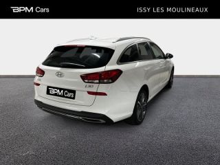 92130 : Hyundai ISSY-LES-MOULINEAUX - BPM Cars - HYUNDAI i30 SW - i30 SW - Serenity White Métal - Traction - Essence/Micro-Hybride
