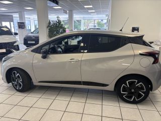 95500 : Hyundai Gonesse - ABVV - NISSAN MICRA 2021 Made in France - MICRA V - Gris - Boîte manuelle - Essence sans plomb