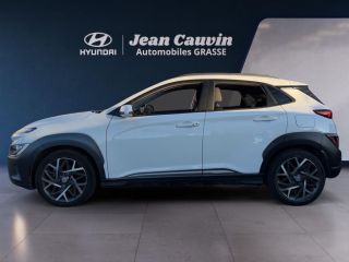 06130 : Hyundai Grasse - Garage Jean Cauvin - HYUNDAI KONA HYBRID Executive - KONA - Blanc - Automate sequentiel - Essence / Courant électrique