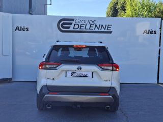 30100 : Hyundai Alès - Auto Hall - TOYOTA RAV4 HYBRIDE PRO MY20 Dynamic Business - RAV4 V - Blanc - Automate à fonct. Continu - Essence / Courant électrique