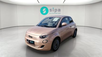 33140 : Hyundai - Sipa Automobiles – Bordeaux Sud - Villenave d’Ornon - FIAT 500e BERLINE Nouvelle 500 - 500 III ELECTRIQUE - Rose Gold - Automate à fonct. Continu - Courant électrique