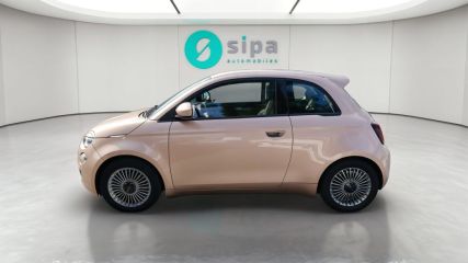 33140 : Hyundai - Sipa Automobiles – Bordeaux Sud - Villenave d’Ornon - FIAT 500e BERLINE Nouvelle 500 - 500 III ELECTRIQUE - Rose Gold - Automate à fonct. Continu - Courant électrique