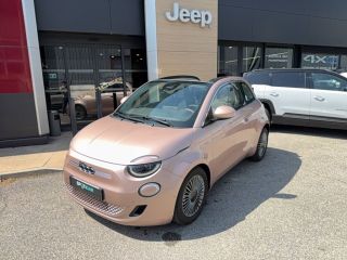 04100 : Hyundai Manosque - Pedinielli - FIAT 500e CABRIOLET Nouvelle 500 - 500 III - Rose Gold - Automate à fonct. Continu - Courant électrique