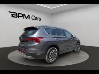 75013 : Hyundai Paris 13 - BPM Cars - HYUNDAI Santa Fe - Santa Fe - Typhon Silver Métal - Traction - Hybride : Essence/Electrique