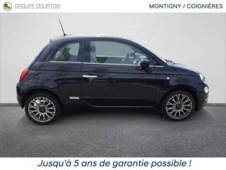 78180 : Hyundai Montigny-le-Bretonneux - Courtois Automobiles - FIAT 500 - 500 - Noir Métal - Traction - Essence/Micro-Hybride